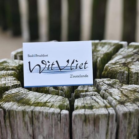 B&B Witvliet, Kamers En Studio Met Heerlijk Ontbijt ! Zoutelande Eksteriør bilde