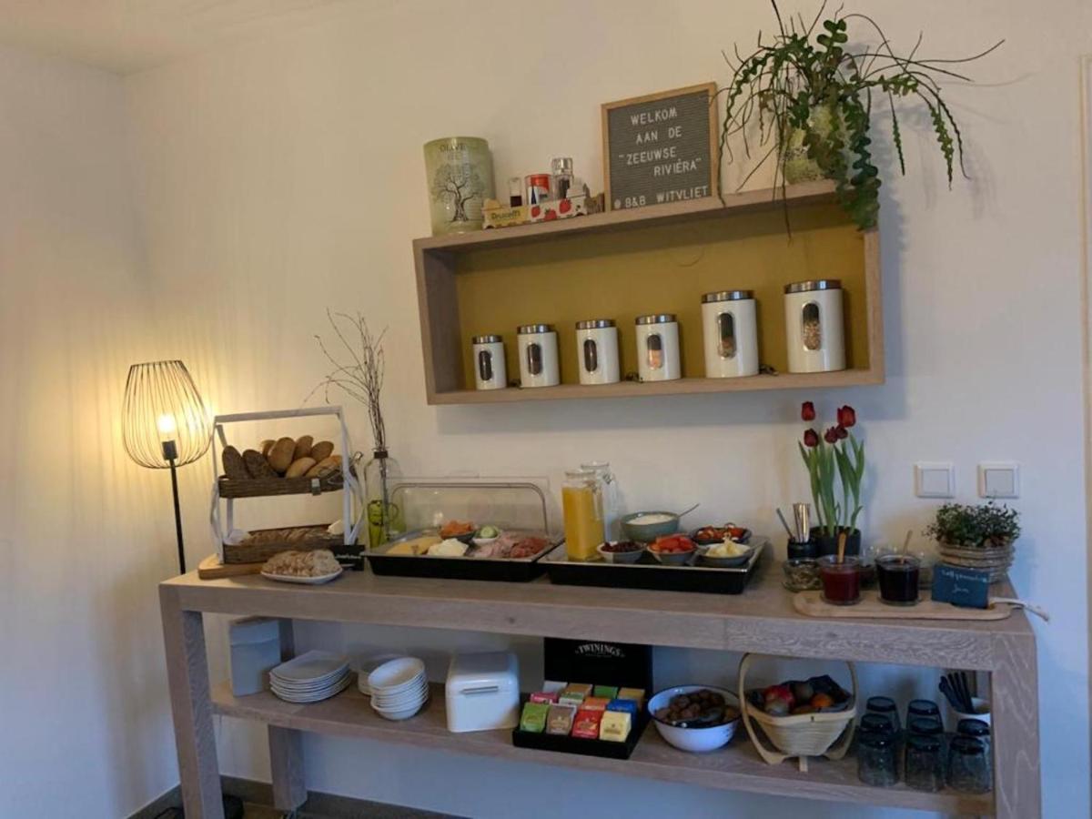 B&B Witvliet, Kamers En Studio Met Heerlijk Ontbijt ! Zoutelande Eksteriør bilde